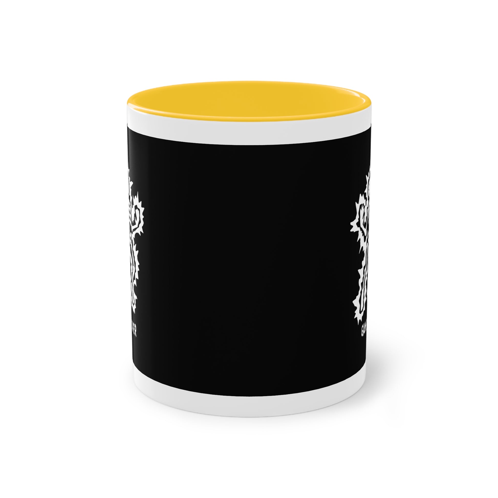 Two Tone Mug - Halloween Skeleton 'Game Over' Design - ALIQUOS