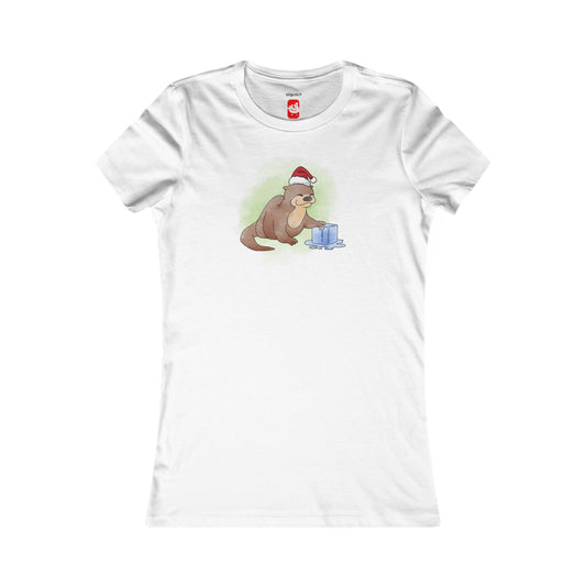 Damen T-Shirt - Weihnachtsotter 9 