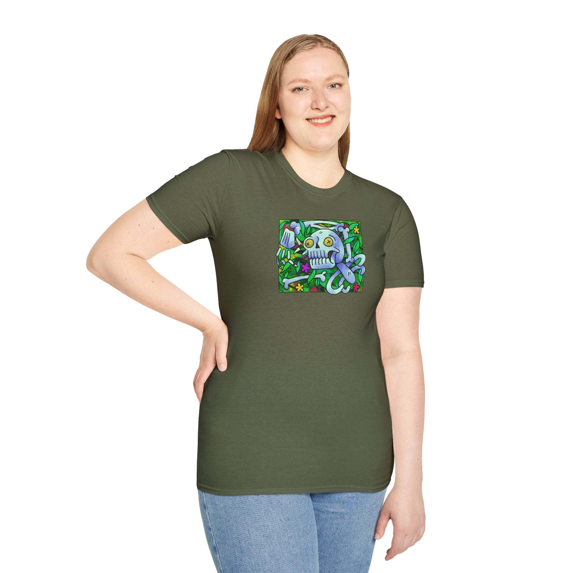 Unisex T-Shirt - 'What Remains' Design - ALIQUOS