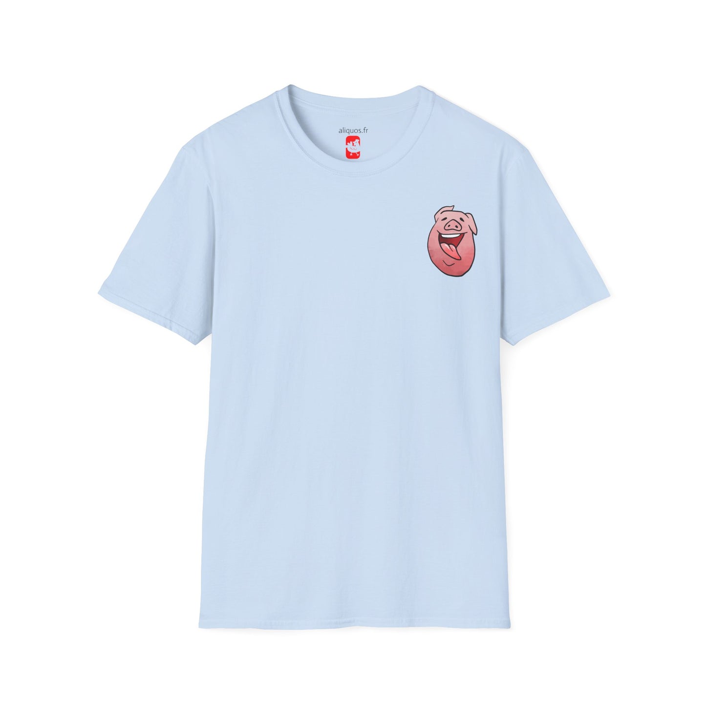 Unisex T-Shirt - Piggy Head -  Aliquos