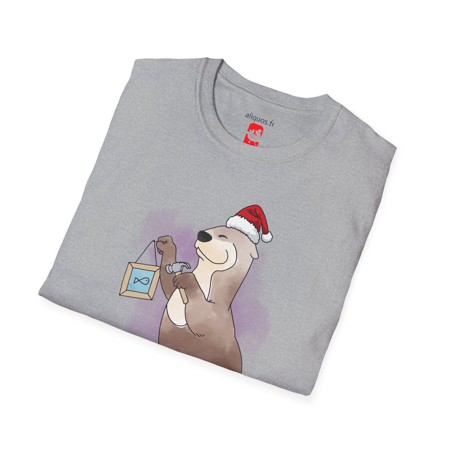 Unisex T-Shirt - Christmas Otter 14