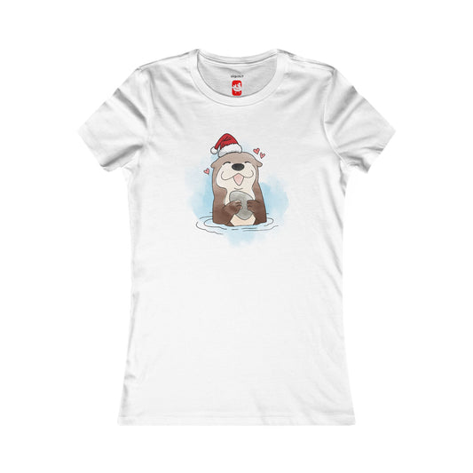 Damen T-Shirt - Weihnachtsotter 16 