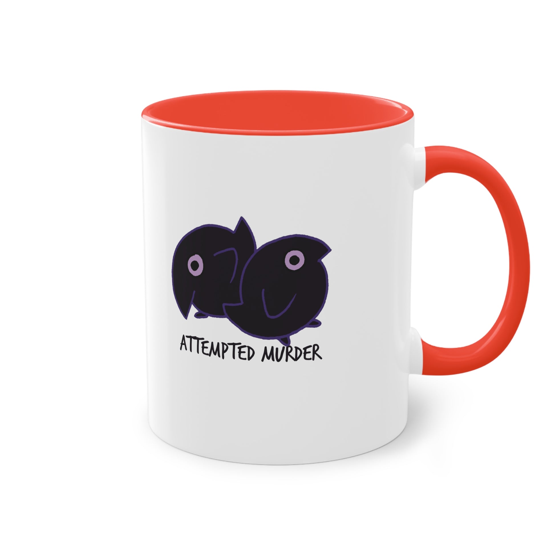Two Tone Mug - Attempted Murder Design - ALIQUOS
