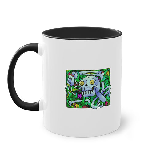 Two Tone Mug - 'What Remains' Design - ALIQUOS