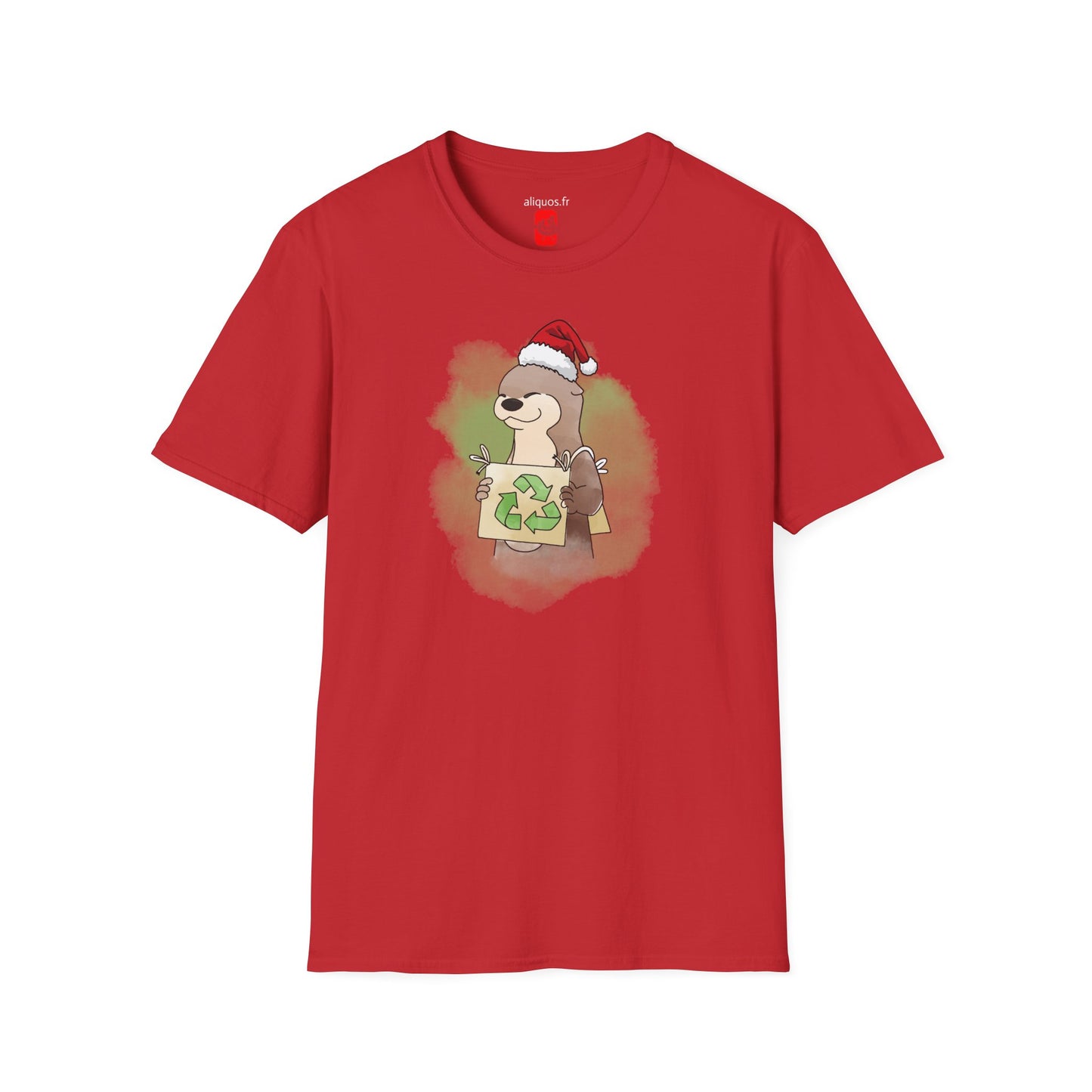 Unisex T-Shirt - Christmas Otter 5