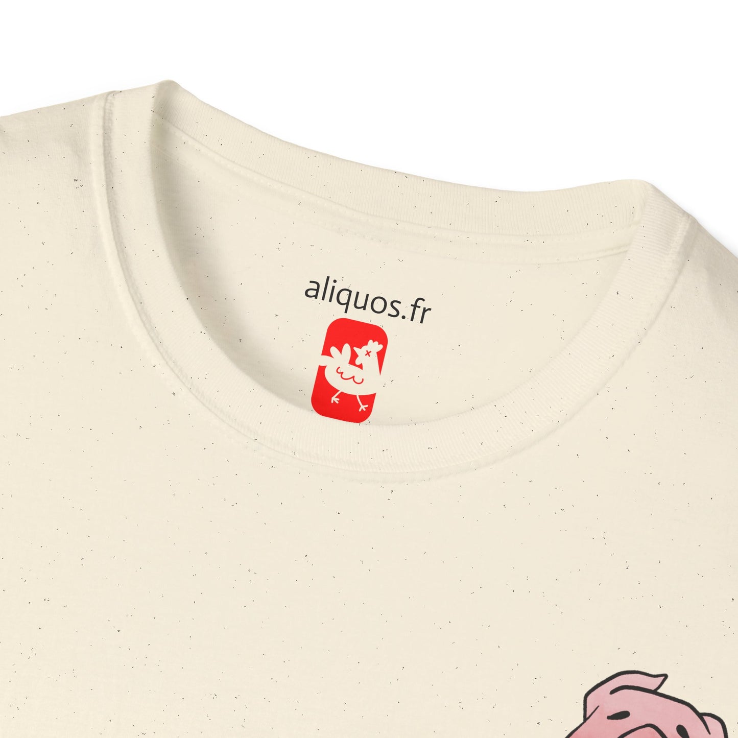 Unisex T-Shirt - Piggy Head -  Aliquos