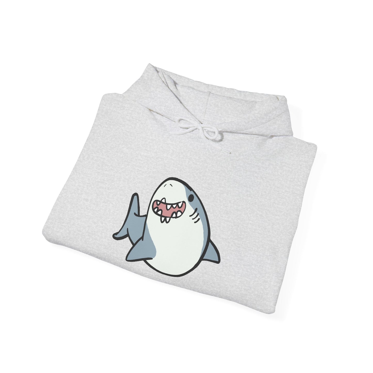 Sweat à capuche unisexe - Happy Shark - Aliquos 