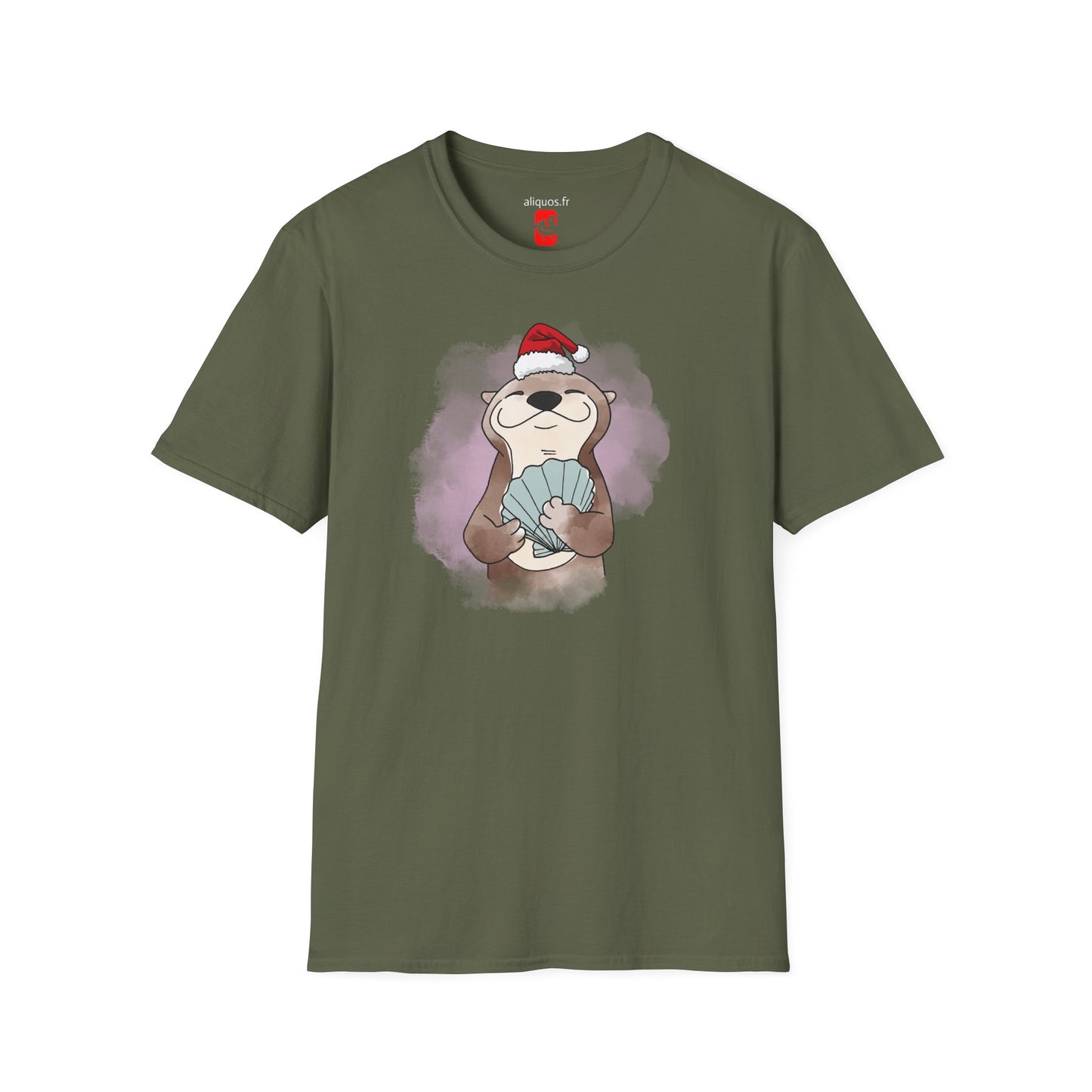 Unisex T-Shirt - Christmas Otter 3