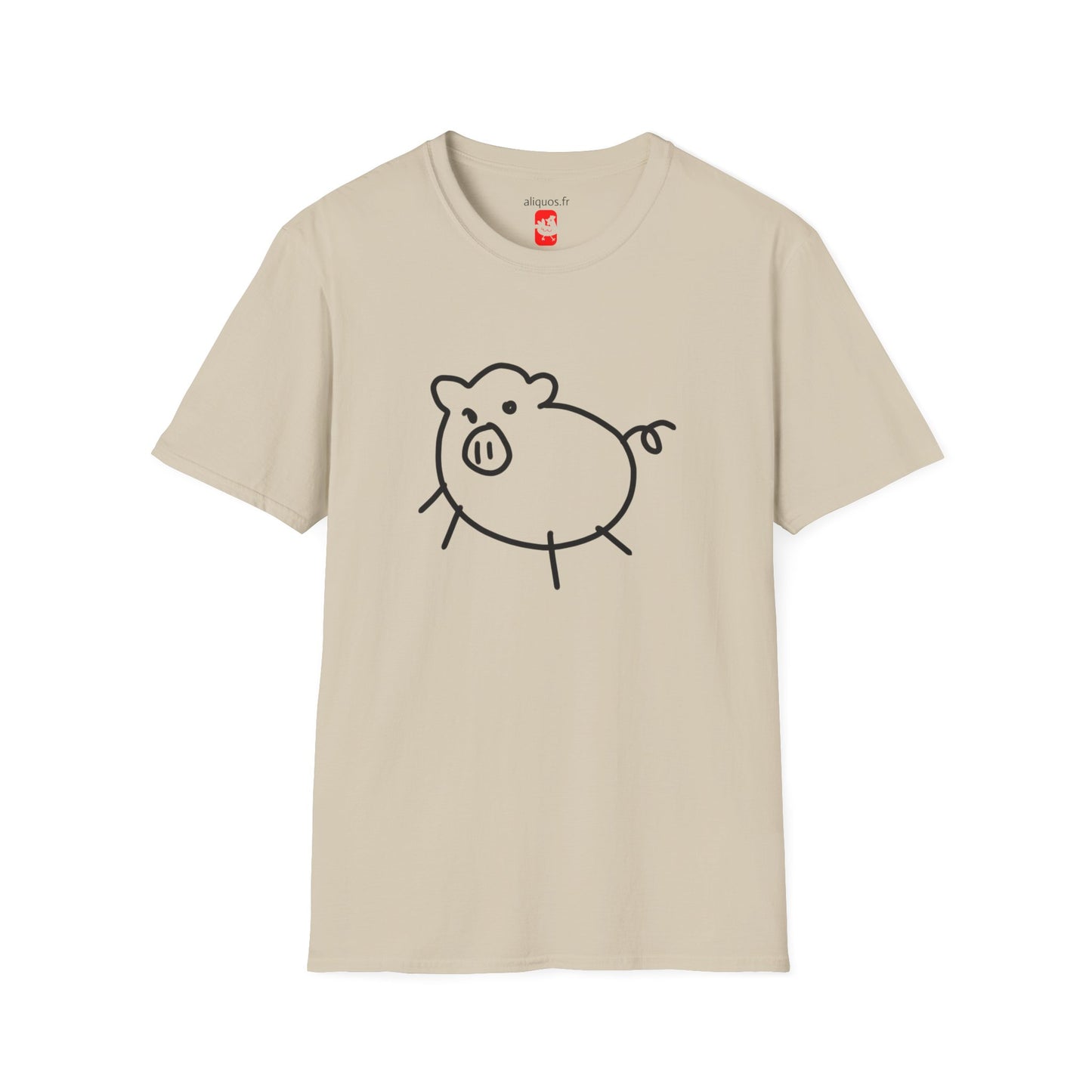 Unisex T-Shirt - Pig Fan Art -  Aliquos