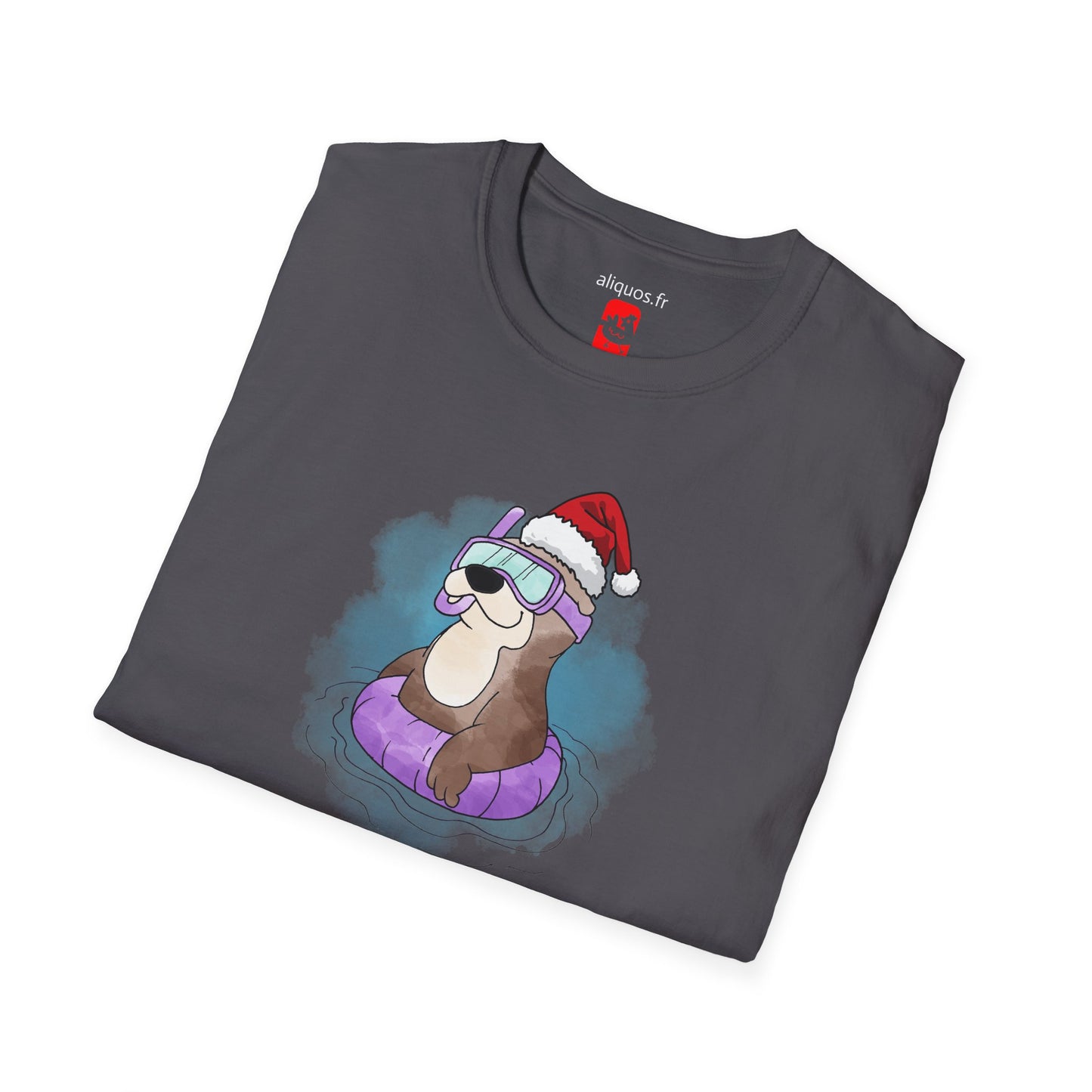 Unisex T-Shirt - Christmas Otter 4