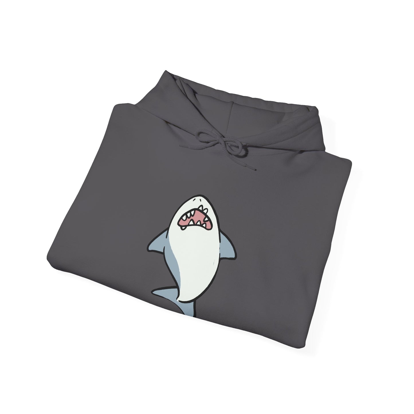 Sweat à capuche unisexe - Requin hurlant - Aliquos 