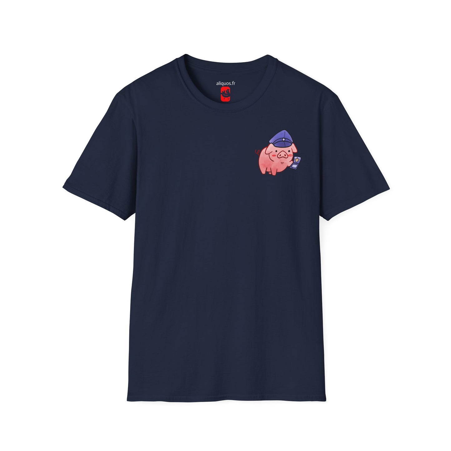 Unisex T-Shirt - Officer Piggy -  Aliquos