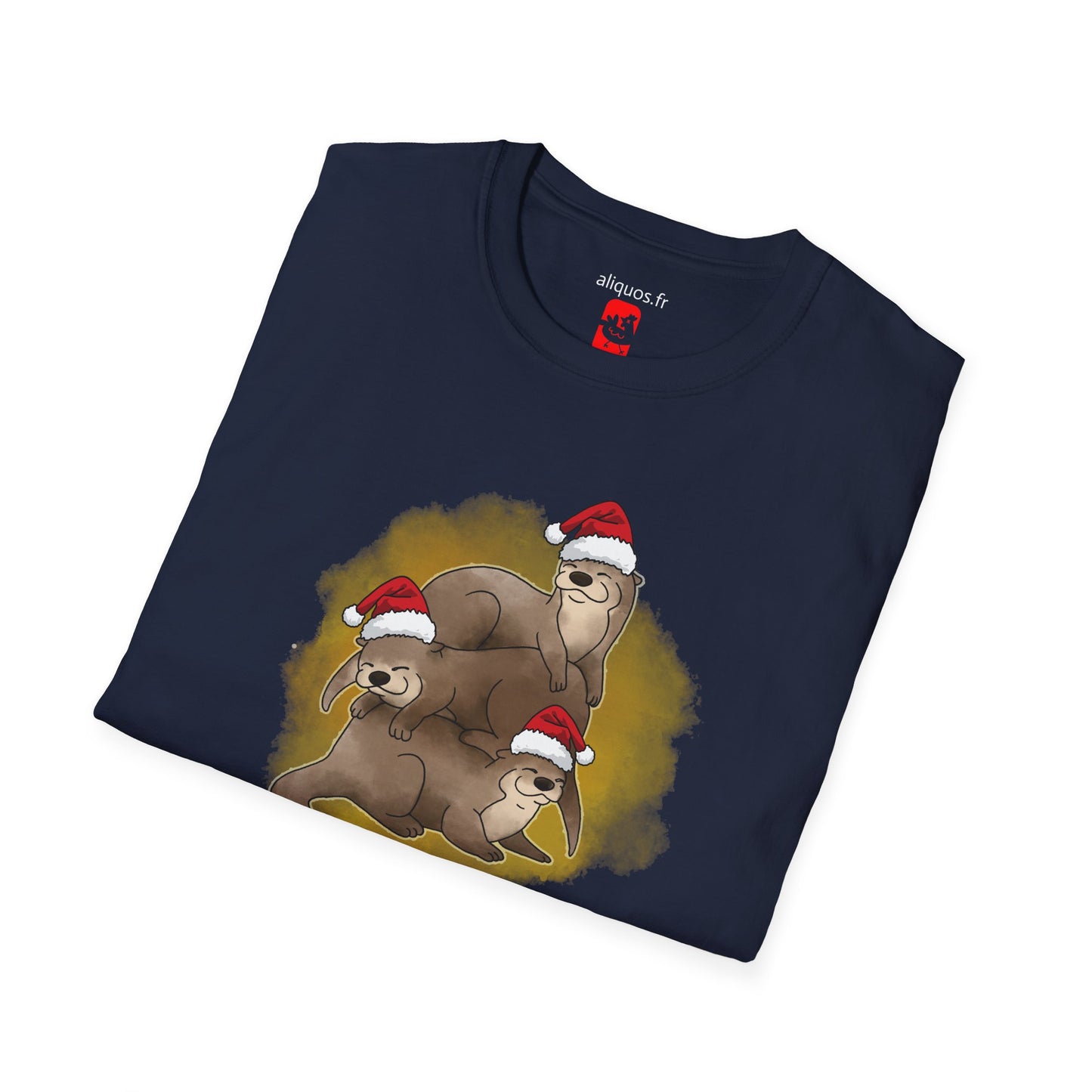 Unisex T-Shirt - Christmas Otter 12