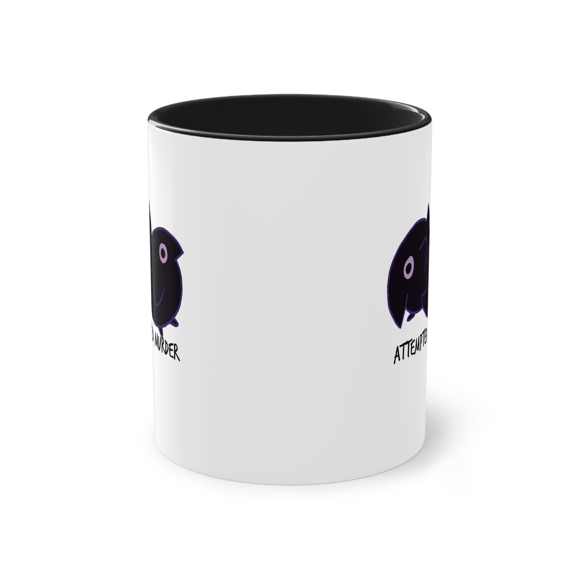 Two Tone Mug - Attempted Murder Design - ALIQUOS