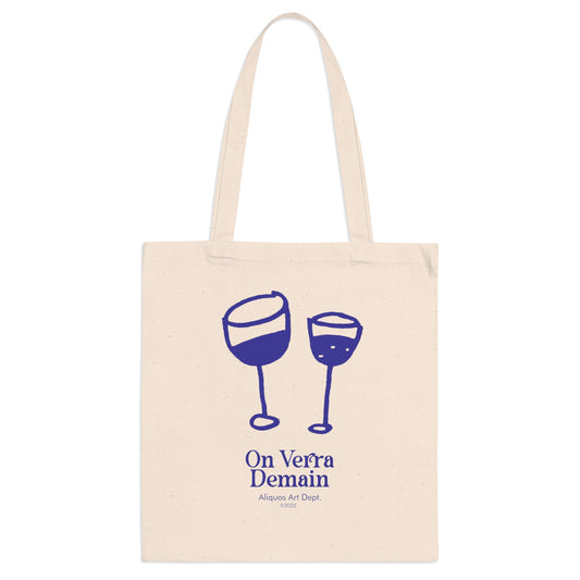 Einkaufstasche für Weinliebhaber – On Verra Demain – Aliquos 