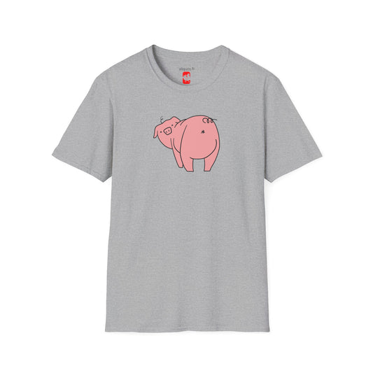 Piggy Rear Unisex Tee - ALIQUOS
