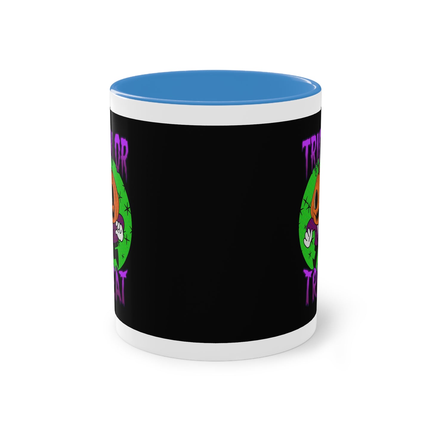 Two Tone Mug - Halloween Jack O' Lantern - ALIQUOS