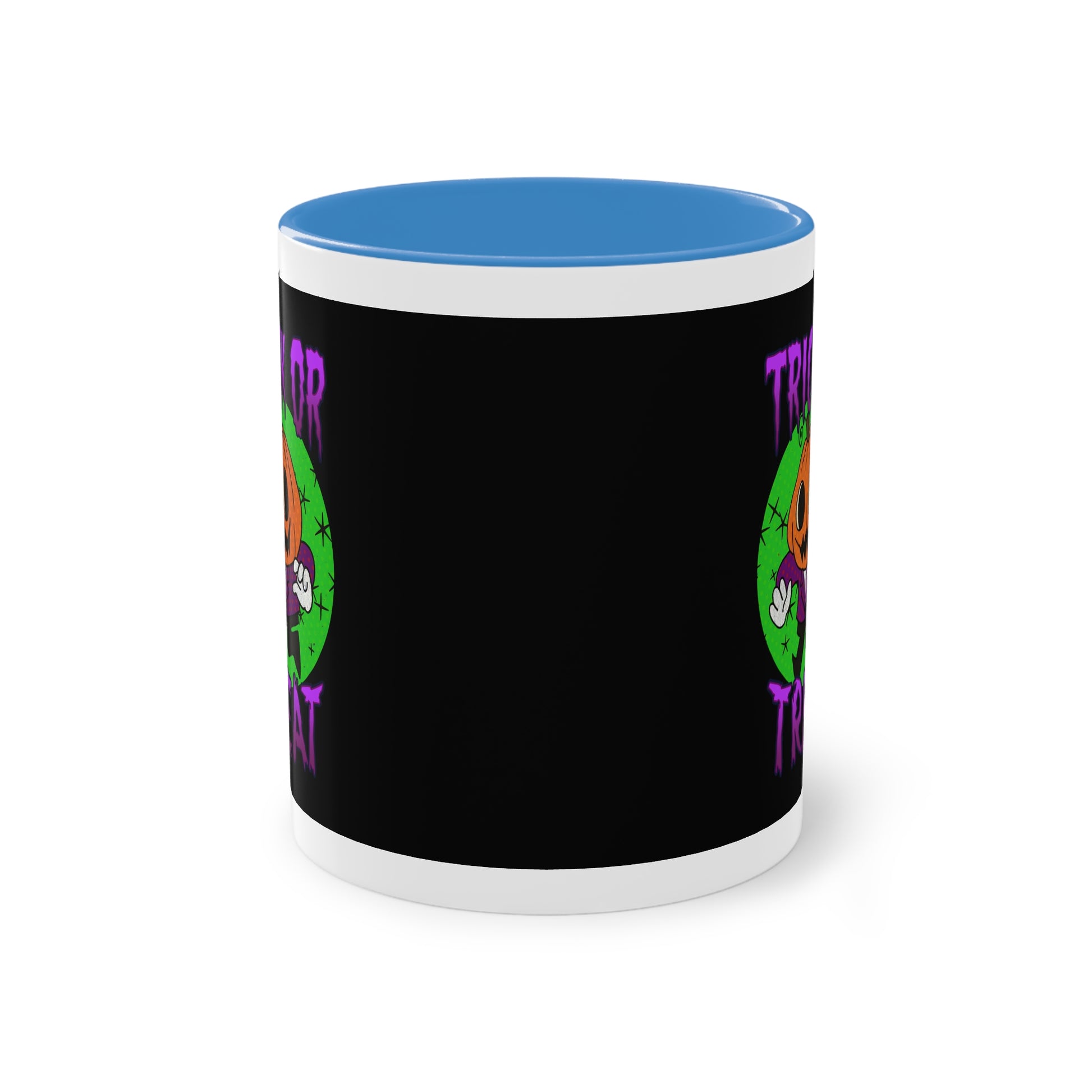 Two Tone Mug - Halloween Jack O' Lantern - ALIQUOS