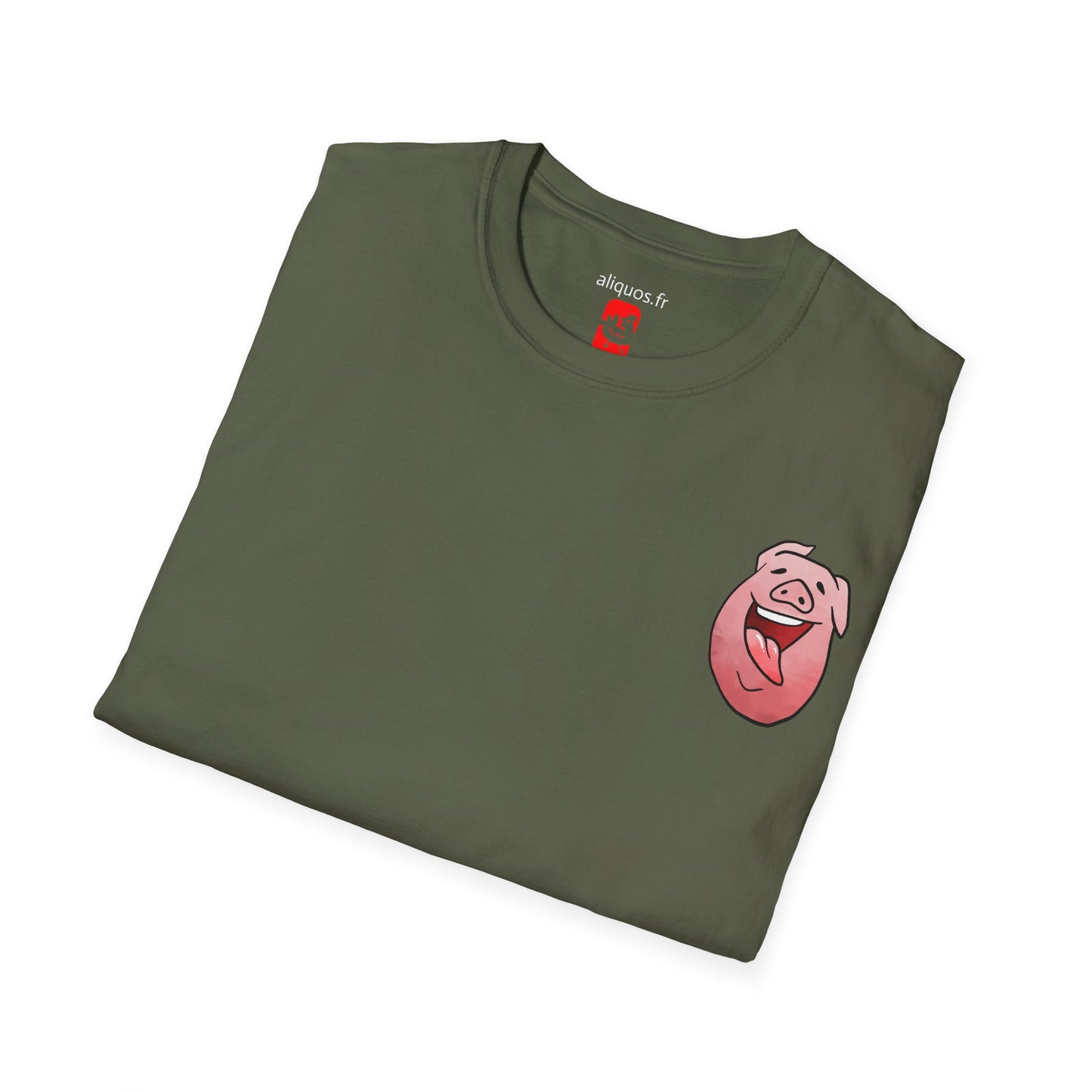 Unisex T-Shirt - Piggy Head -  Aliquos