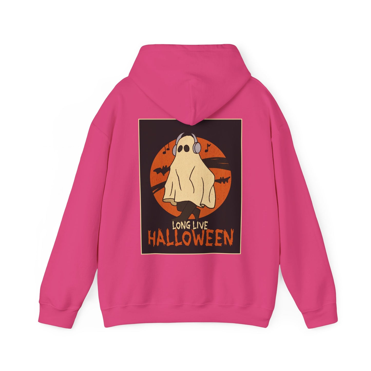 Sweat à capuche unisexe - Motif « Fantôme musical » 