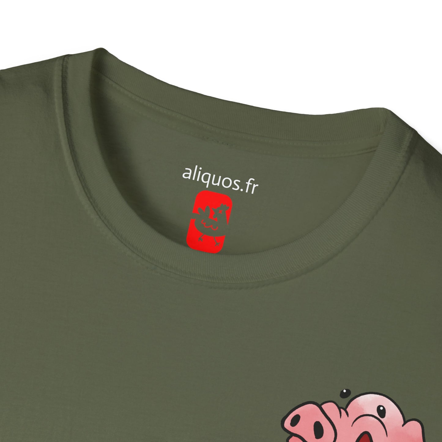 Unisex T-Shirt - Piggy Drumstick -  Aliquos