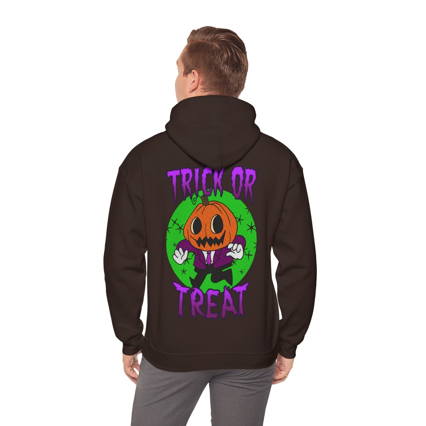 Unisex Hooded Sweatshirt -  Halloween Jack O' Lantern - ALIQUOS
