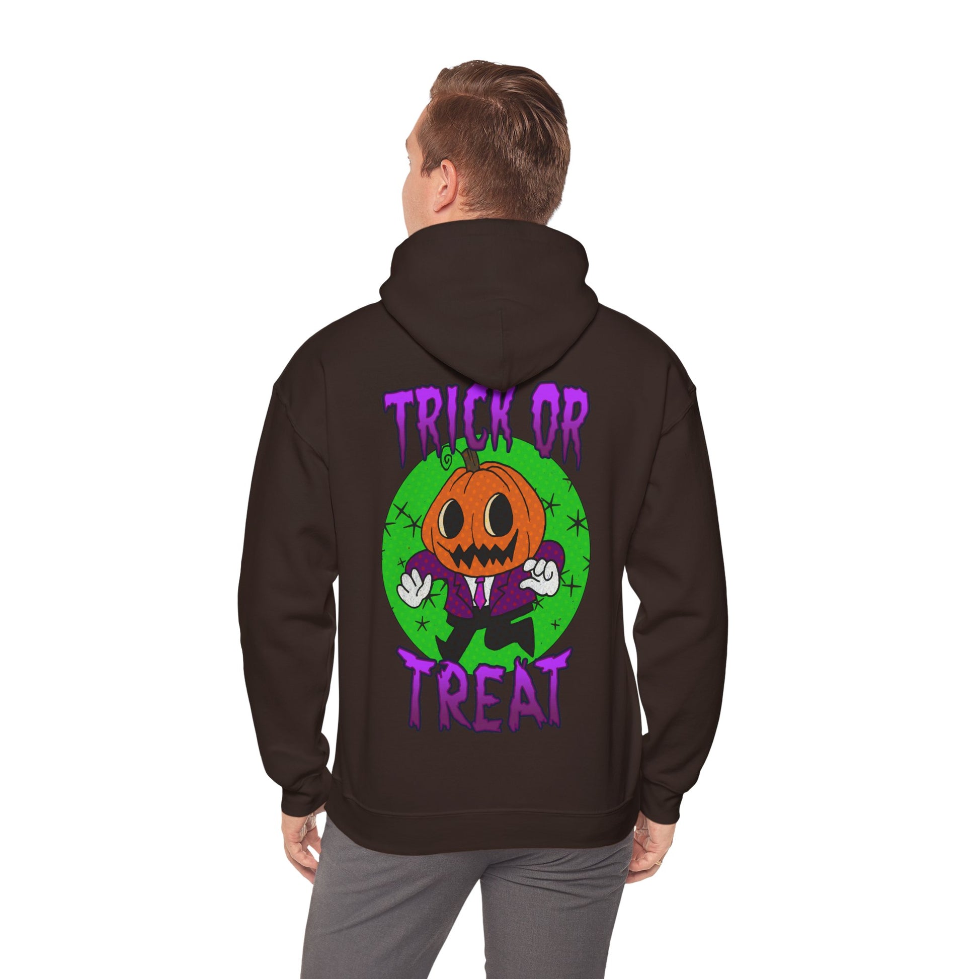 Unisex Hooded Sweatshirt -  Halloween Jack O' Lantern - ALIQUOS