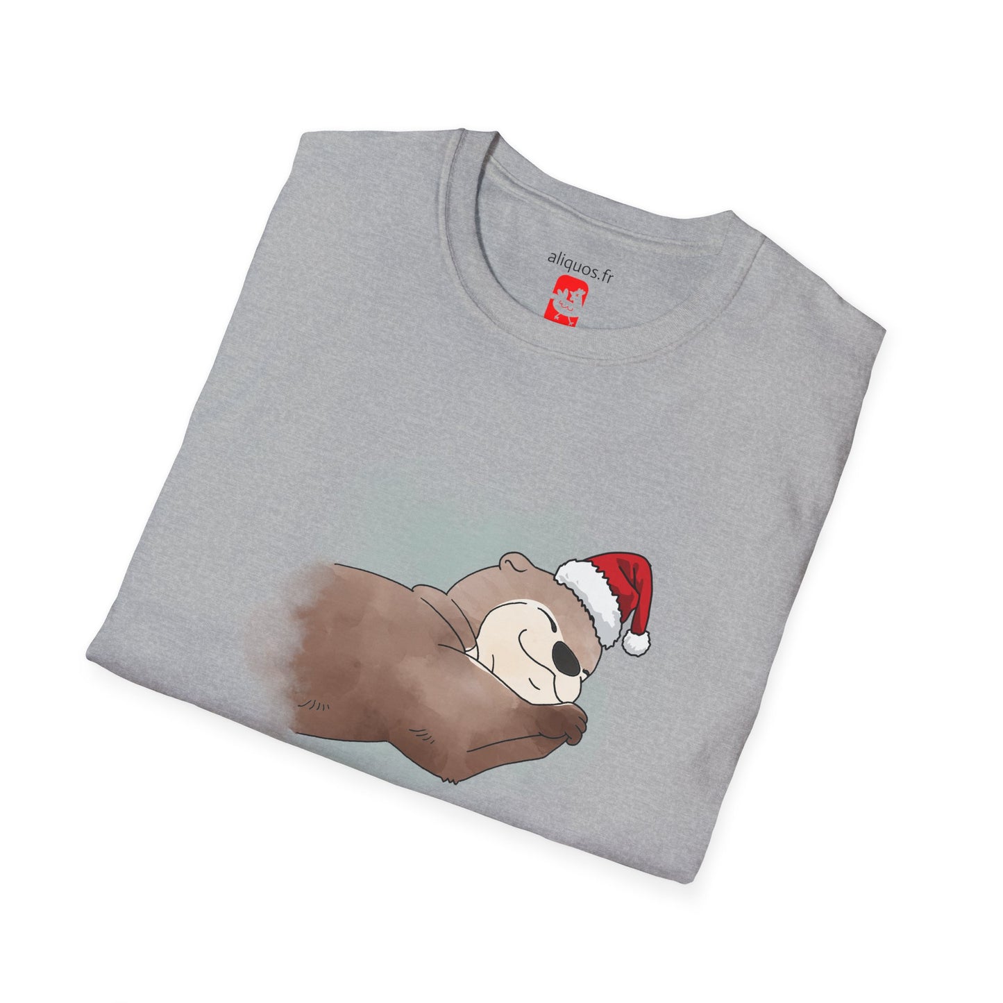 Unisex T-Shirt - Christmas Otter 18