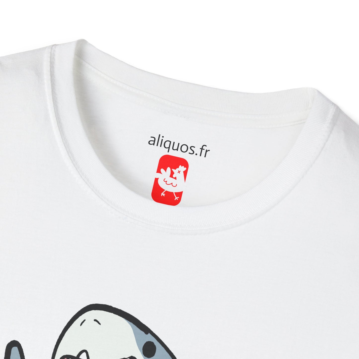 T-shirt unisexe - Requin heureux - Aliquos 