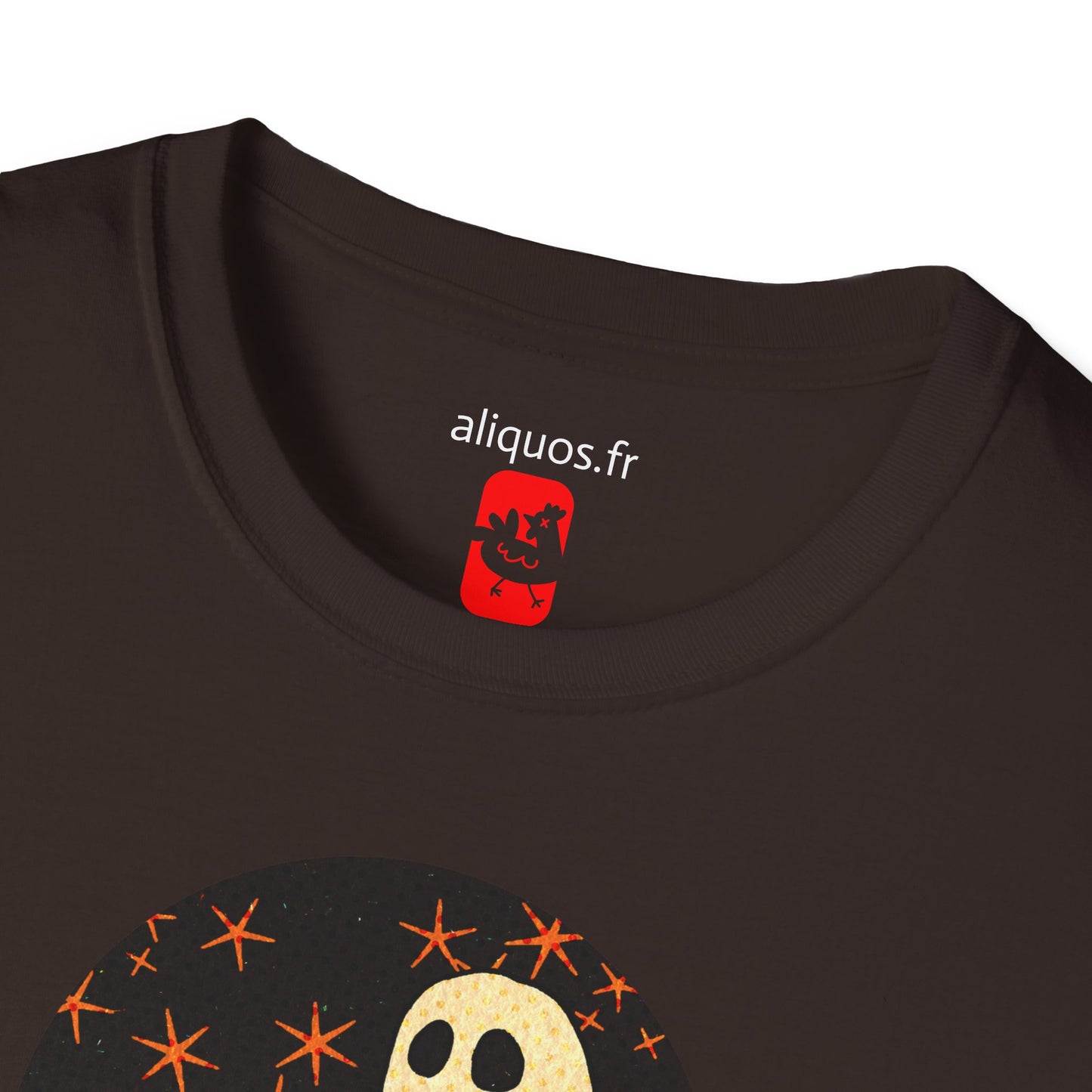 Unisex T-Shirt - 'Moonlit Coffee' Design