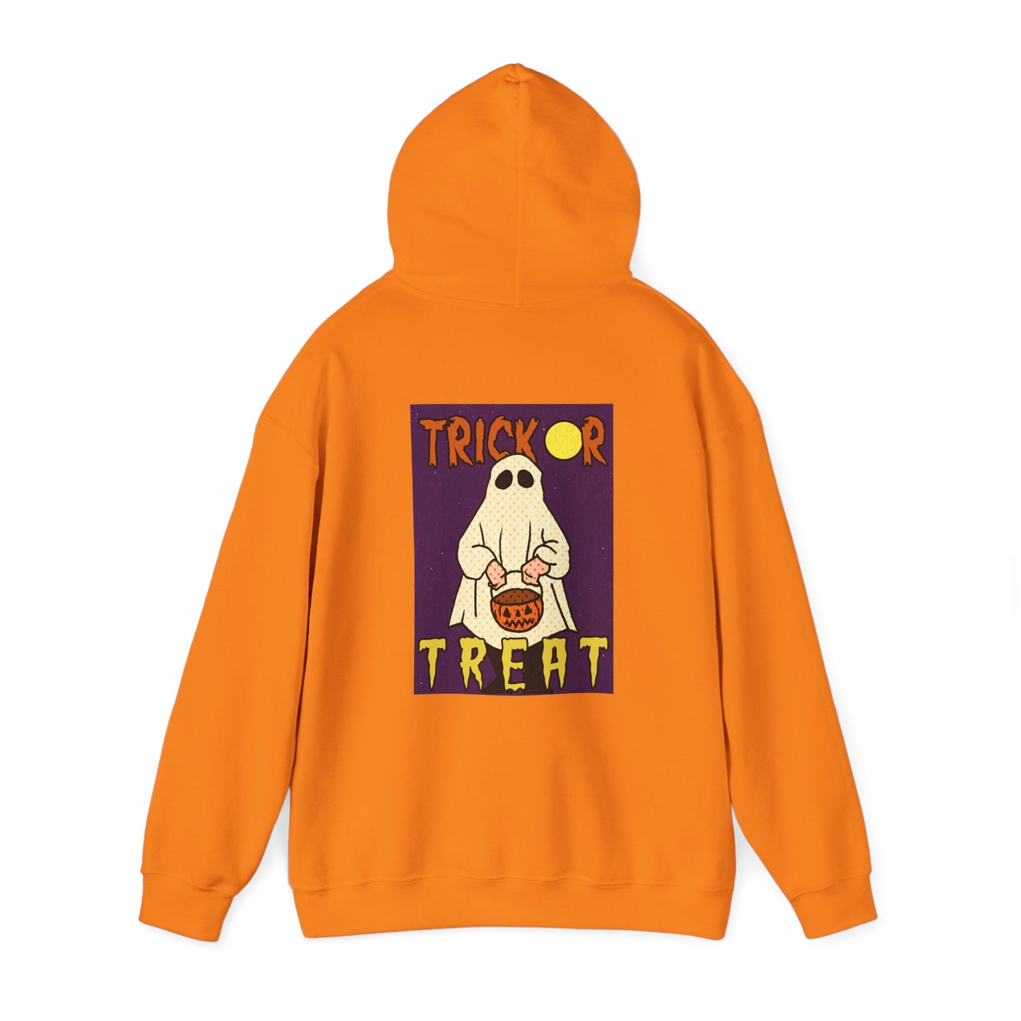Sweat à capuche unisexe - Motif « Trick or Treat Ghost » 