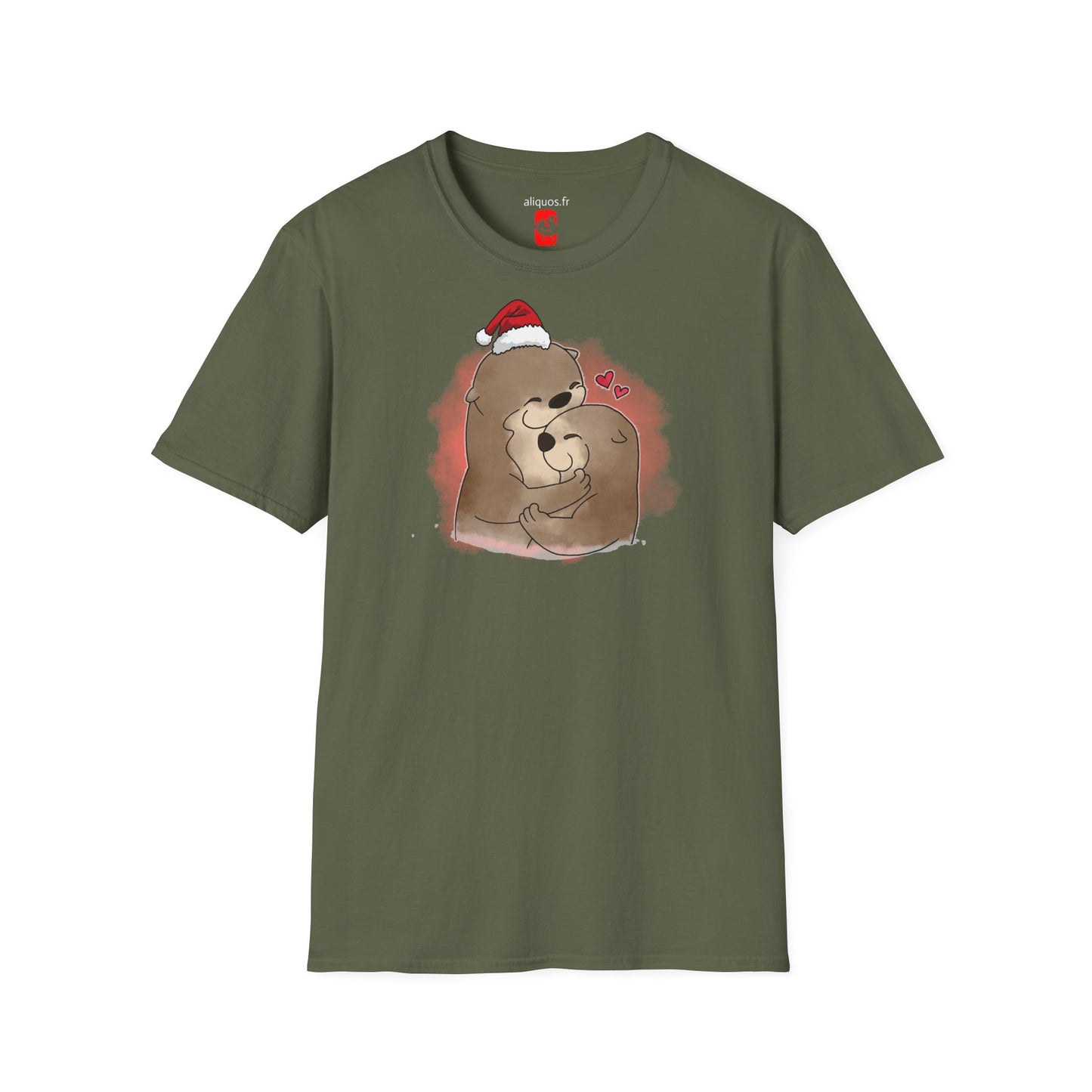 Unisex T-Shirt - Christmas Otter 11