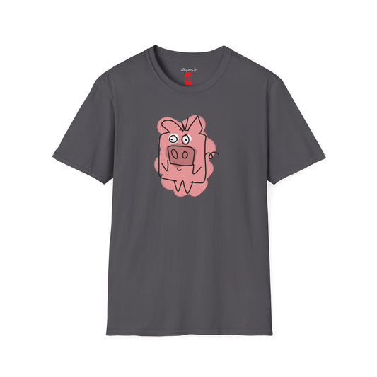 Unisex T-Shirt - Boxxy Piggy -  Aliquos