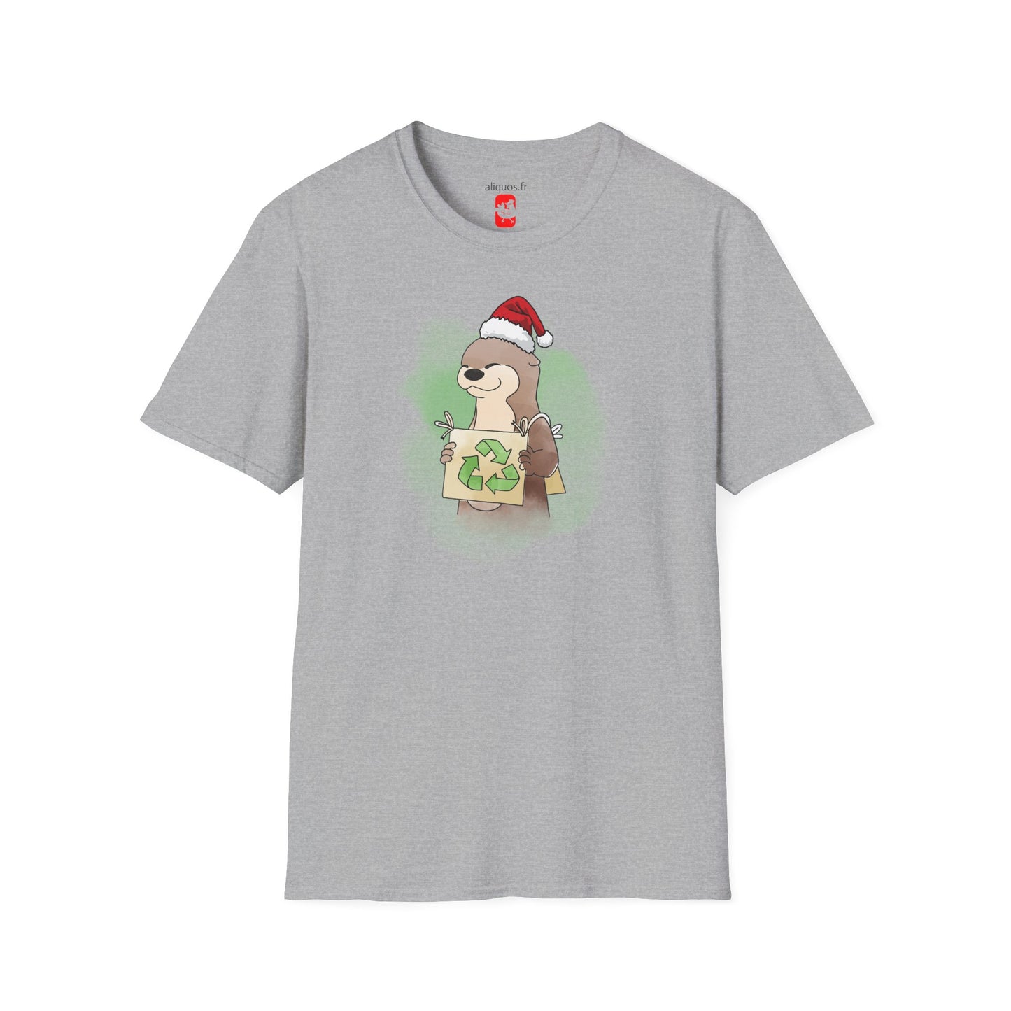 Unisex T-Shirt - Christmas Otter 5