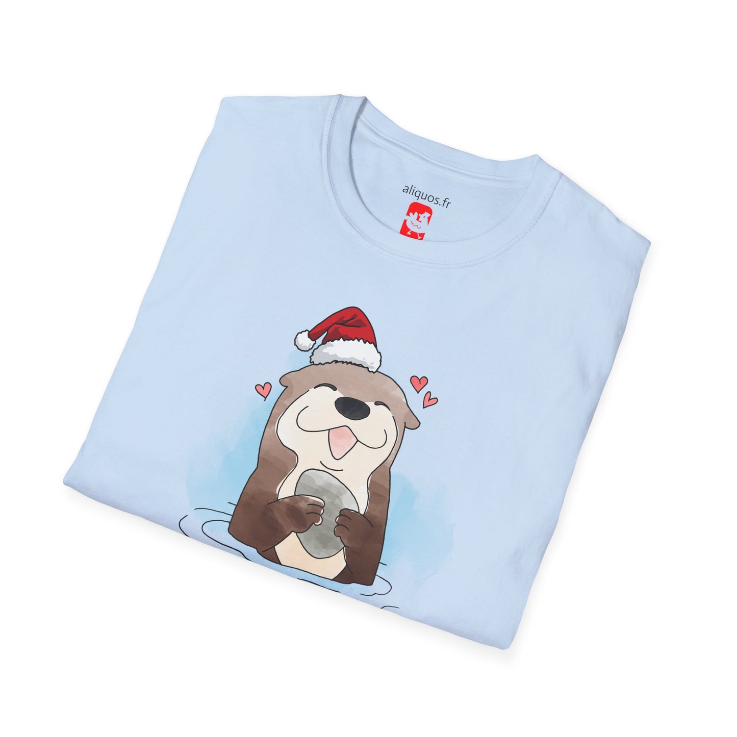 Unisex T-Shirt - Christmas Otter 16