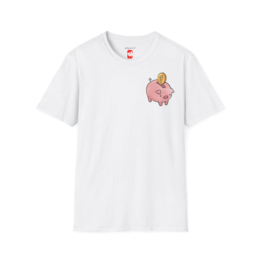 Unisex T-Shirt - Piggy Bank -  Aliquos