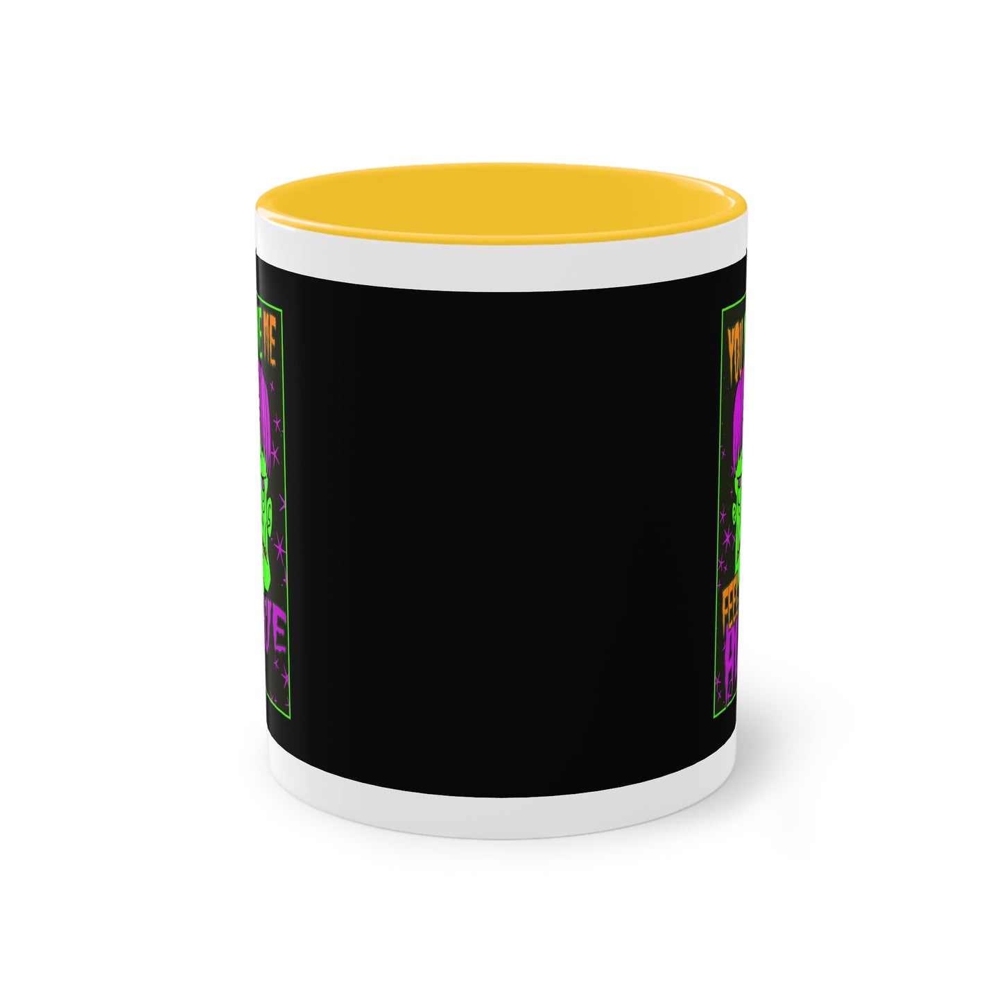 Two Tone Mug - Frankenstein Monster Design - ALIQUOS