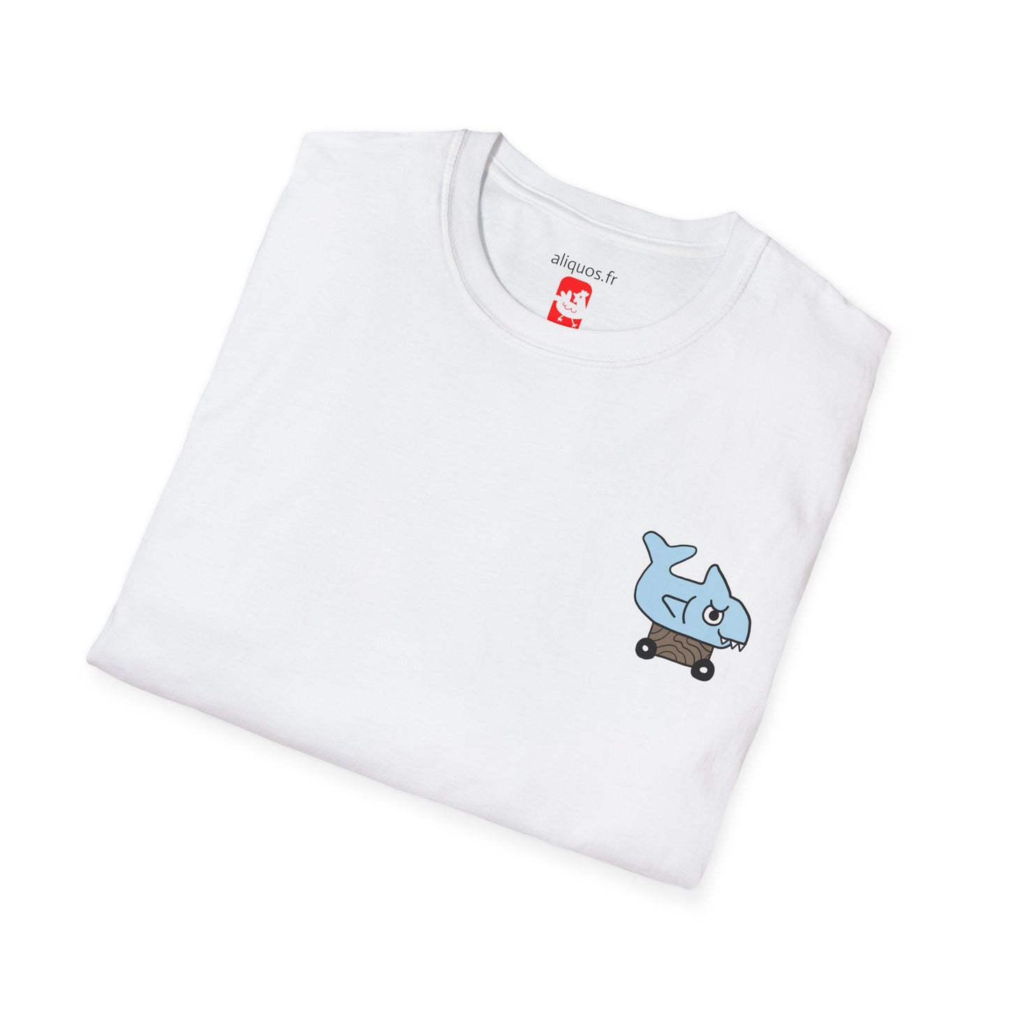Unisex T-Shirt - Skater Boy Shark -  Aliquos