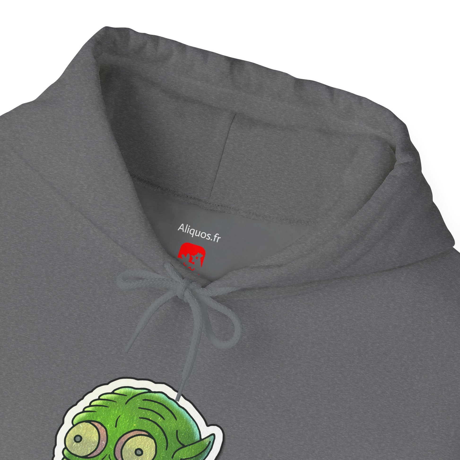 Unisex Hooded Sweatshirt - Water Monster Design - ALIQUOS