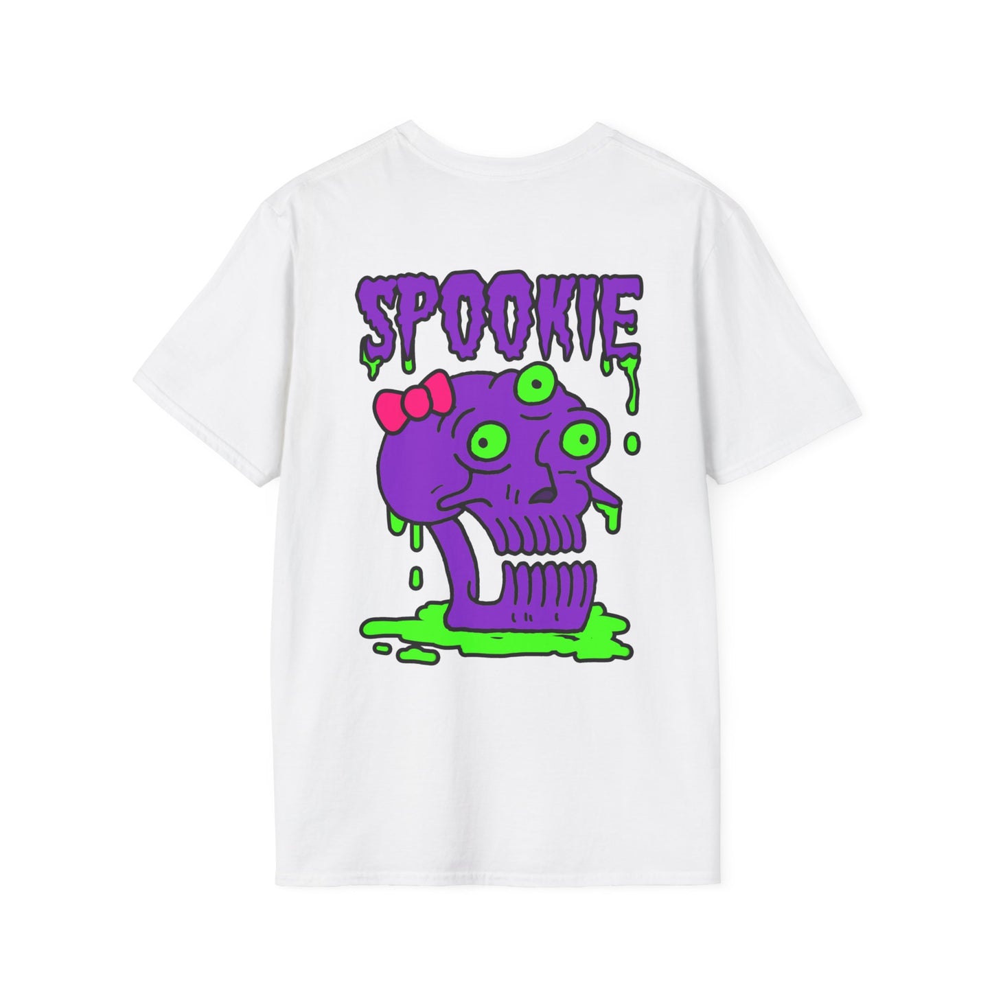 Unisex Tee - Three-Eyed Skull 'Spookie' Design - ALIQUOS