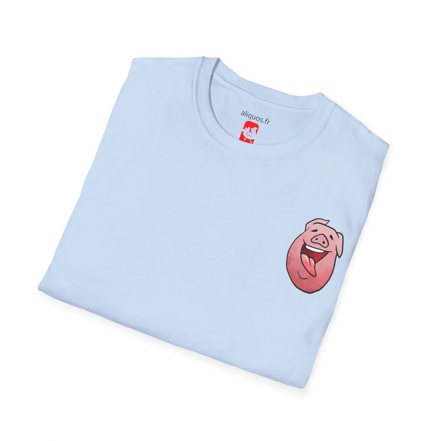 Unisex T-Shirt - Piggy Head -  Aliquos