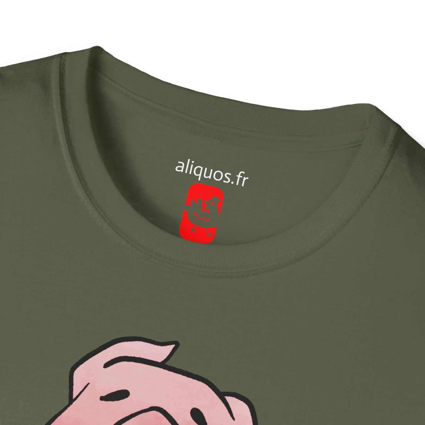 Unisex T-Shirt - Licky Piggy -  Aliquos