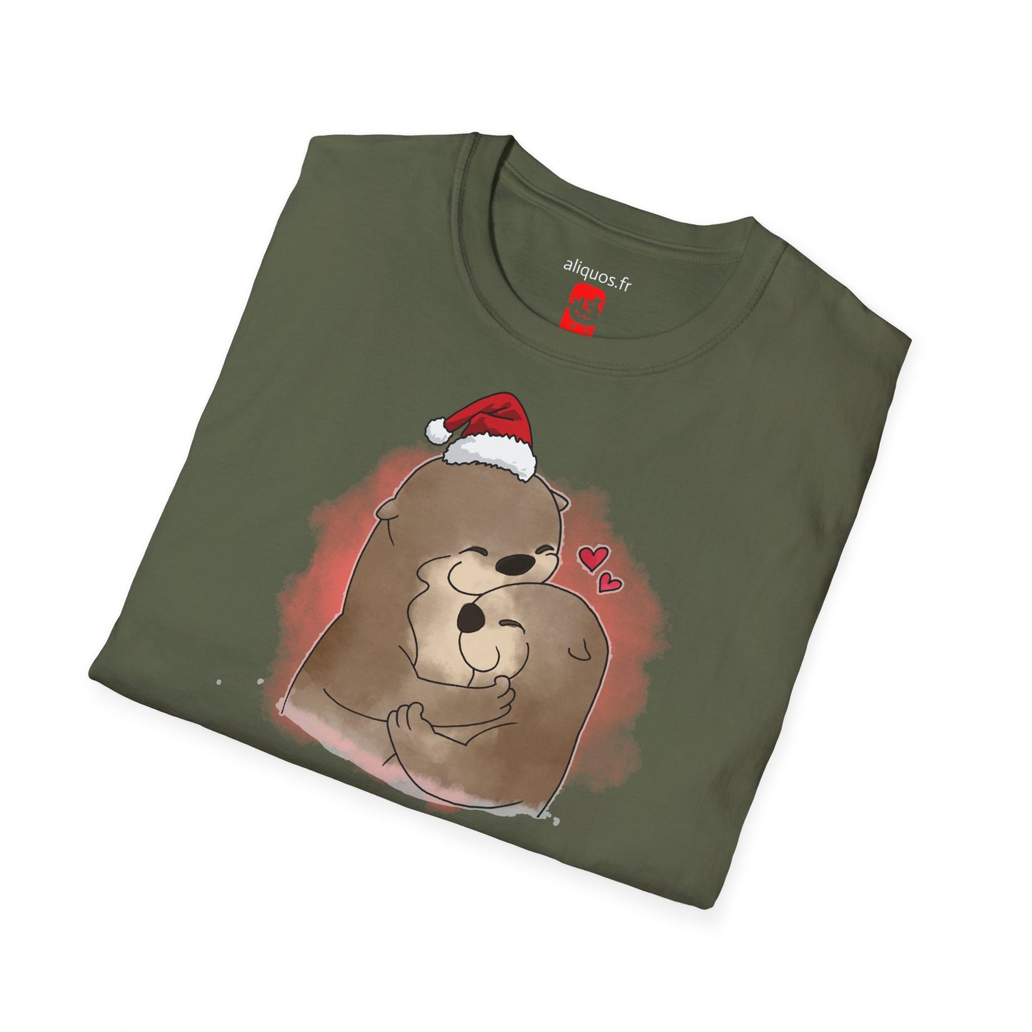 Unisex T-Shirt - Christmas Otter 11
