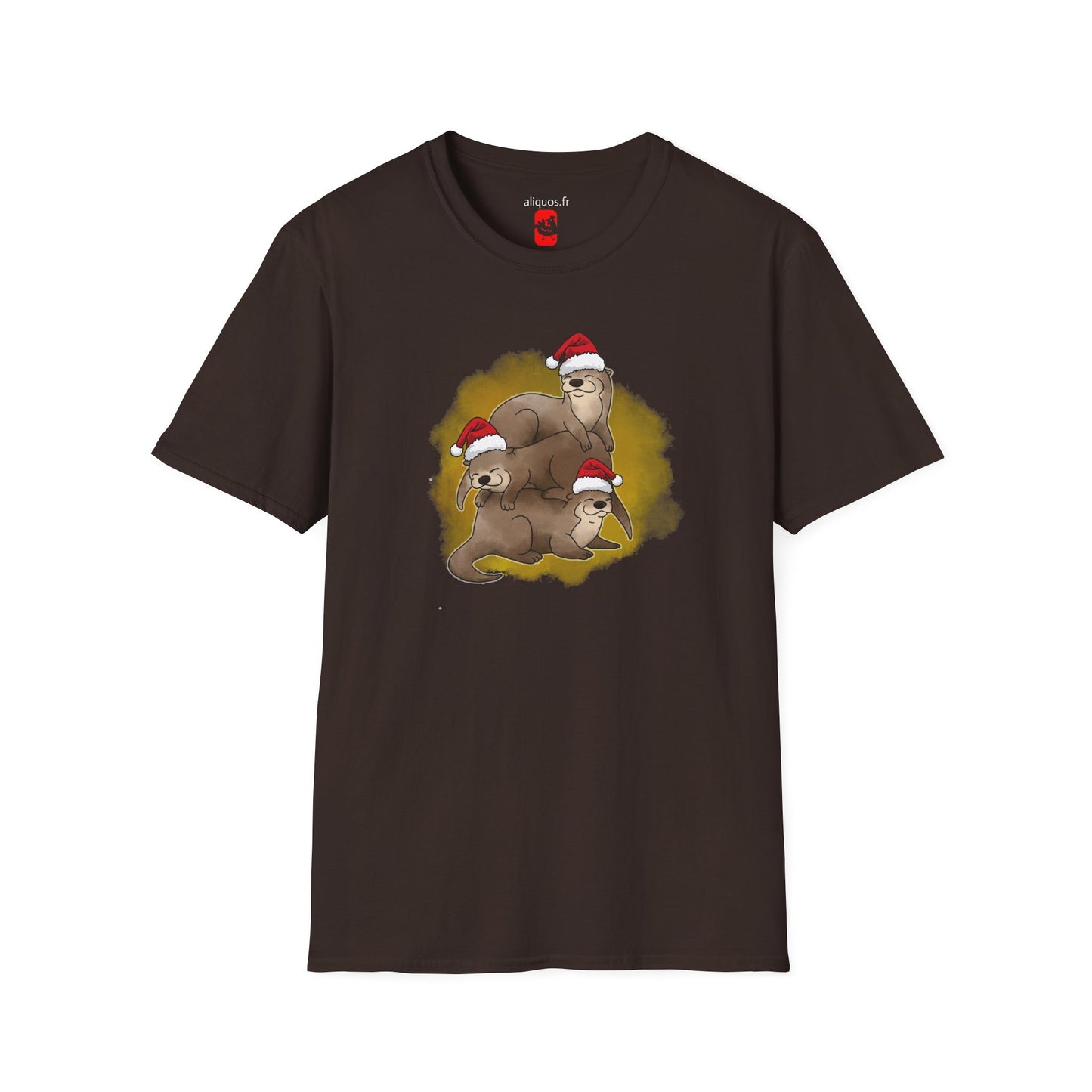 Unisex T-Shirt - Christmas Otter 12