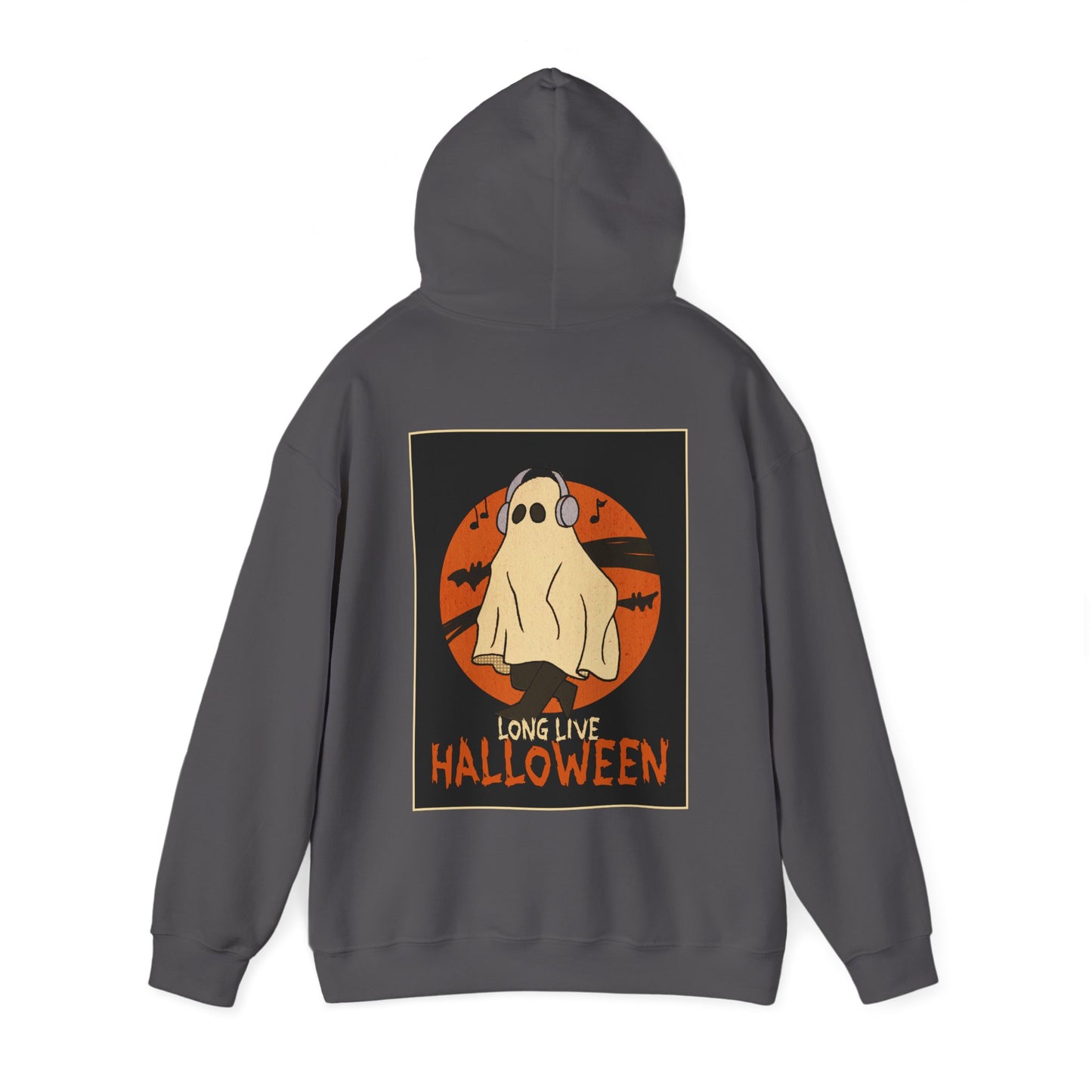 Sweat à capuche unisexe - Motif « Fantôme musical » 