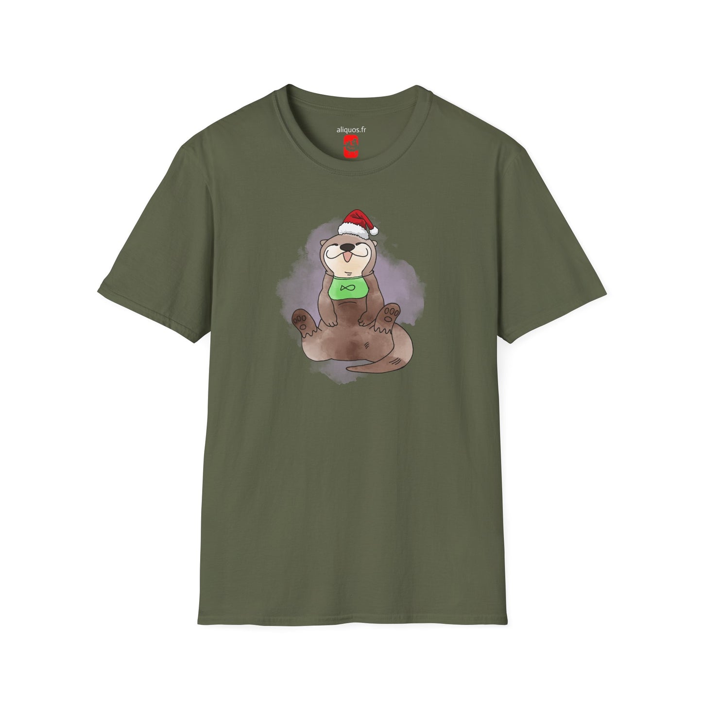 Unisex T-Shirt - Christmas Otter 2