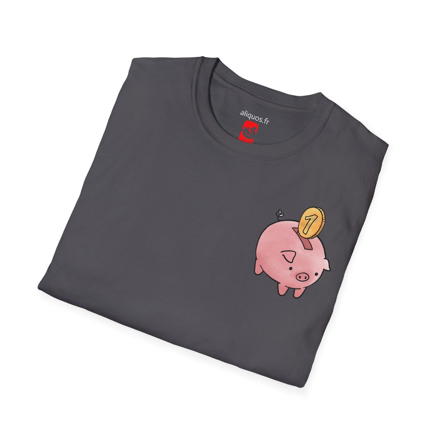 Unisex T-Shirt - Piggy Bank -  Aliquos