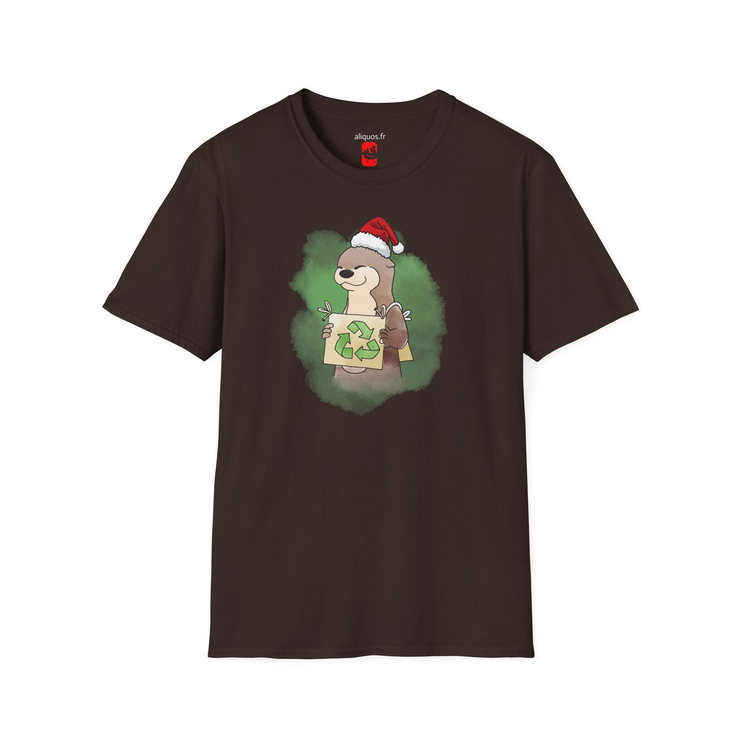 Unisex T-Shirt - Christmas Otter 5