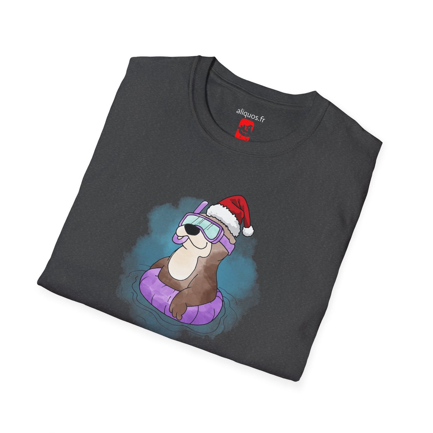 Unisex T-Shirt - Christmas Otter 4