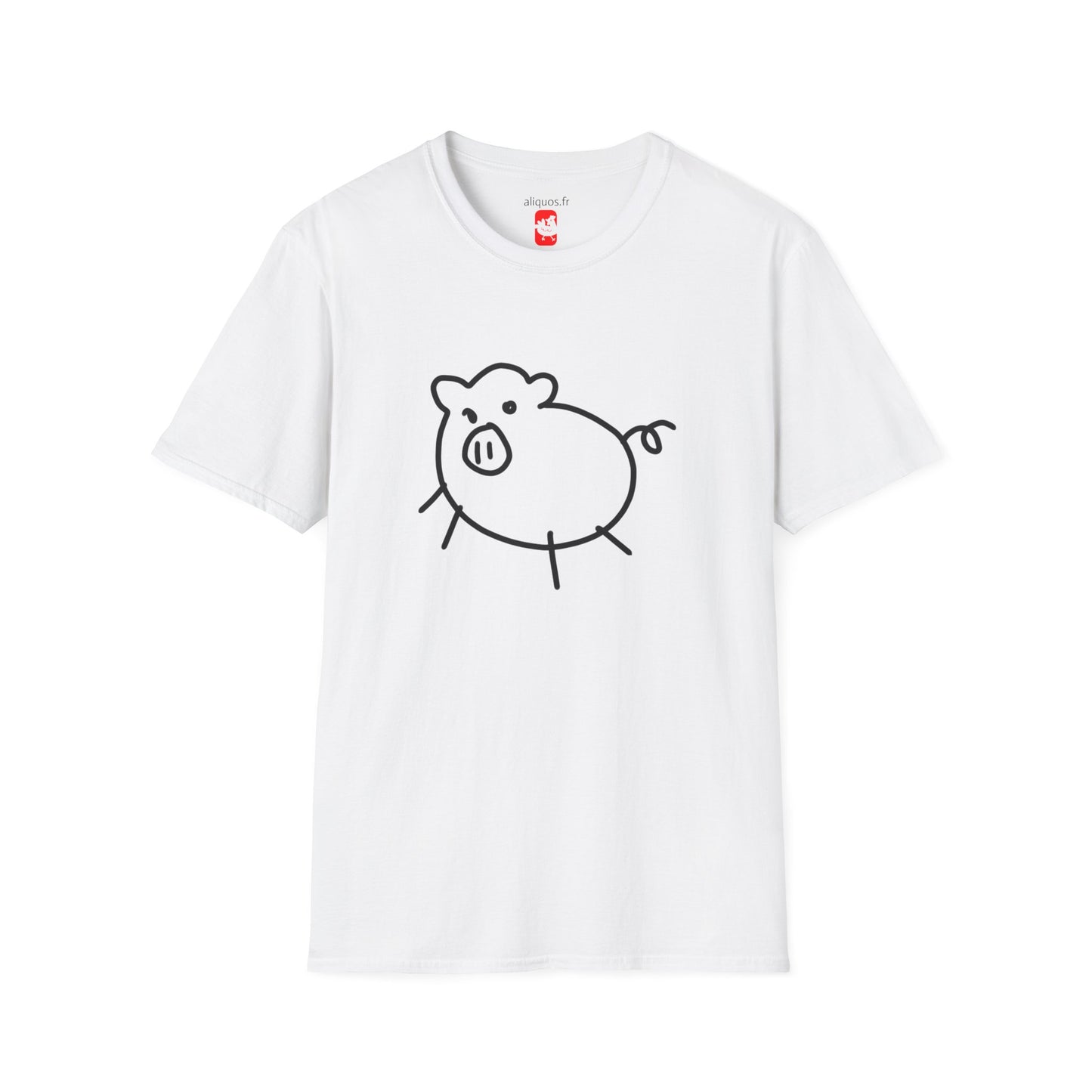 Unisex T-Shirt - Pig Fan Art -  Aliquos